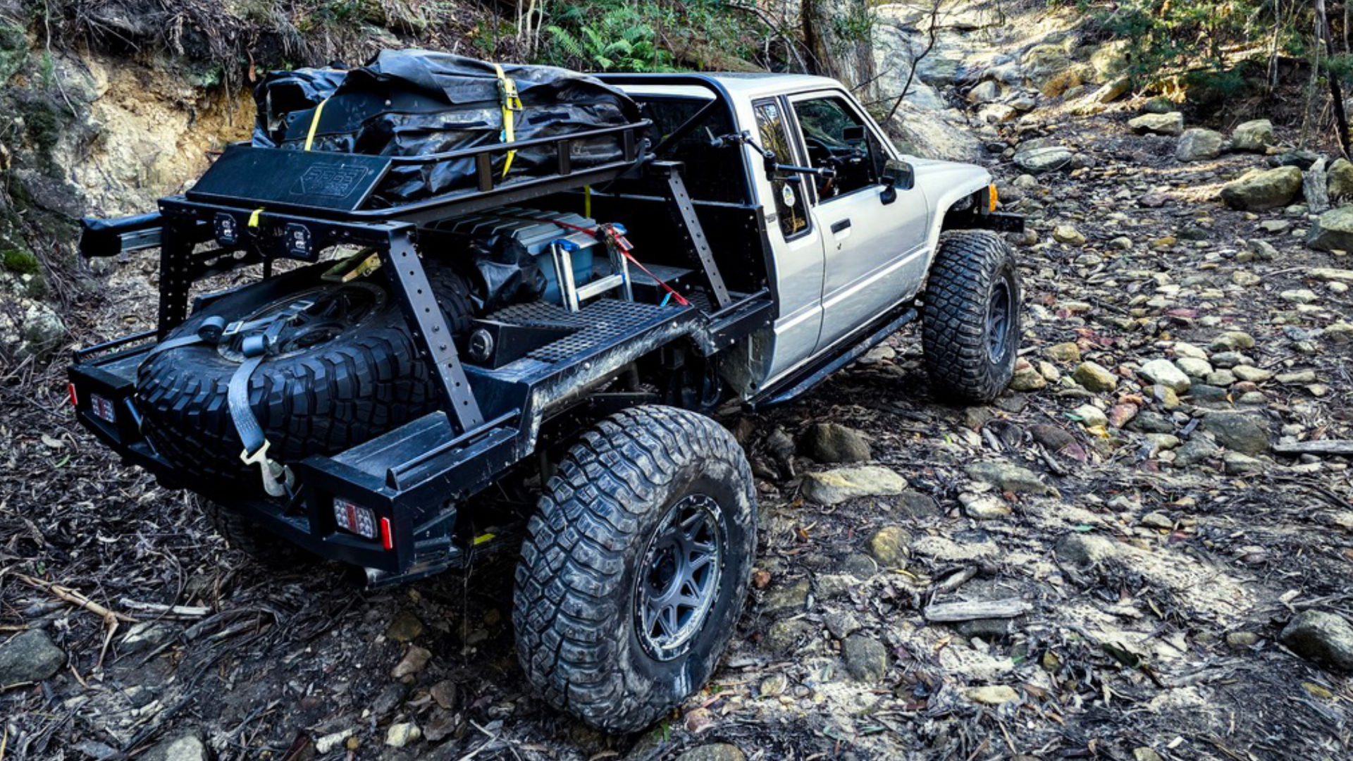 1985 Toyota Y67 Hilux Extra Cab rock crawler